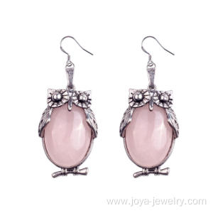 Latest Silver Owl Drop Dangle Earring Designs Charming Jewelry